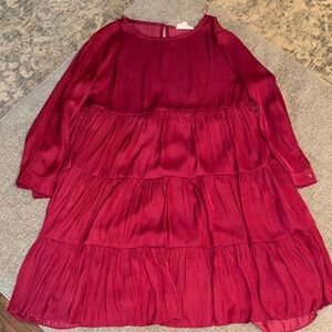 Entro Rich Red  Formal Dress (I would say a deep wine/crimson color)